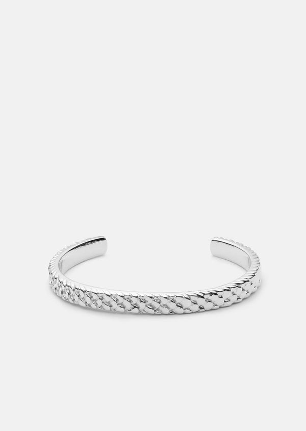 Scale Cuff design Thomas Sandell – Silver Plated