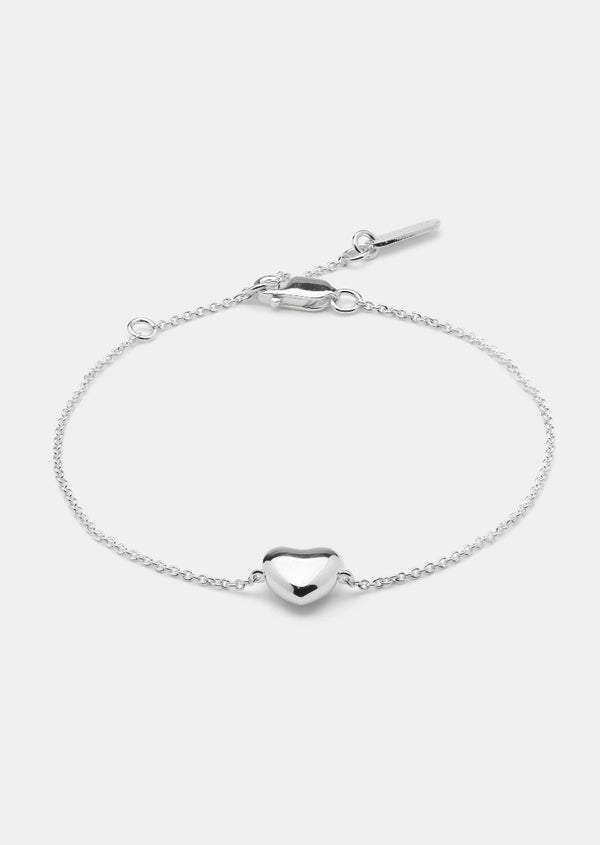 Heart Bracelet - Sterling Silver