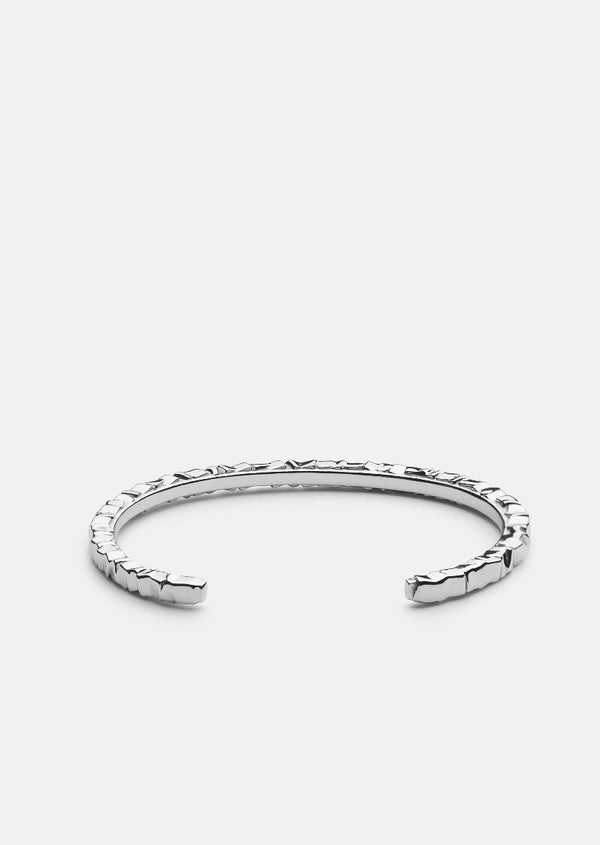 Morph Cuff thin - Silver Plated