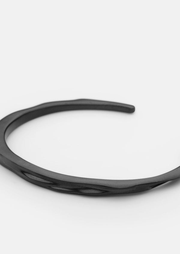 Opaque Objects Cuff - Titanium Black
