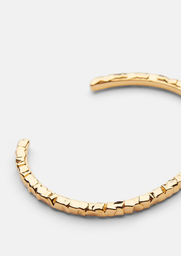 Morph Cuff Thin – Gold Plated