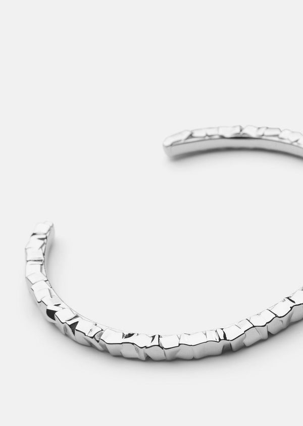 Morph Cuff thin - Silver Plated