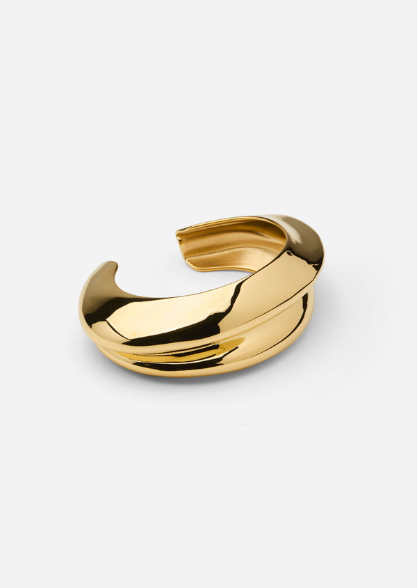 Écume de Mer Petit Bangle - Gold Plated