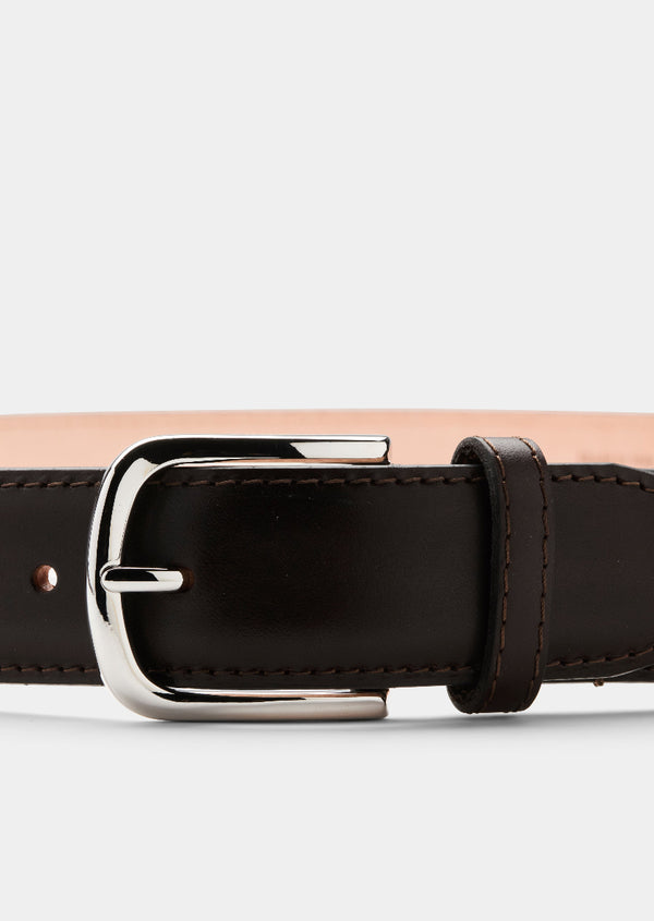 Skultuna Leather Belt - Brown