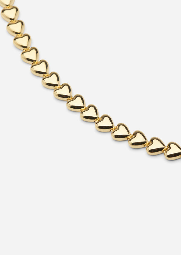 Mille Coeurs Collier Necklace - Gold Vermeil