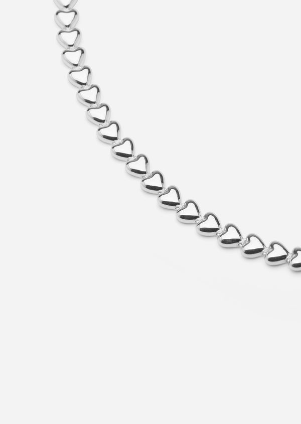Mille Coeurs Collier Necklace - Sterling Silver