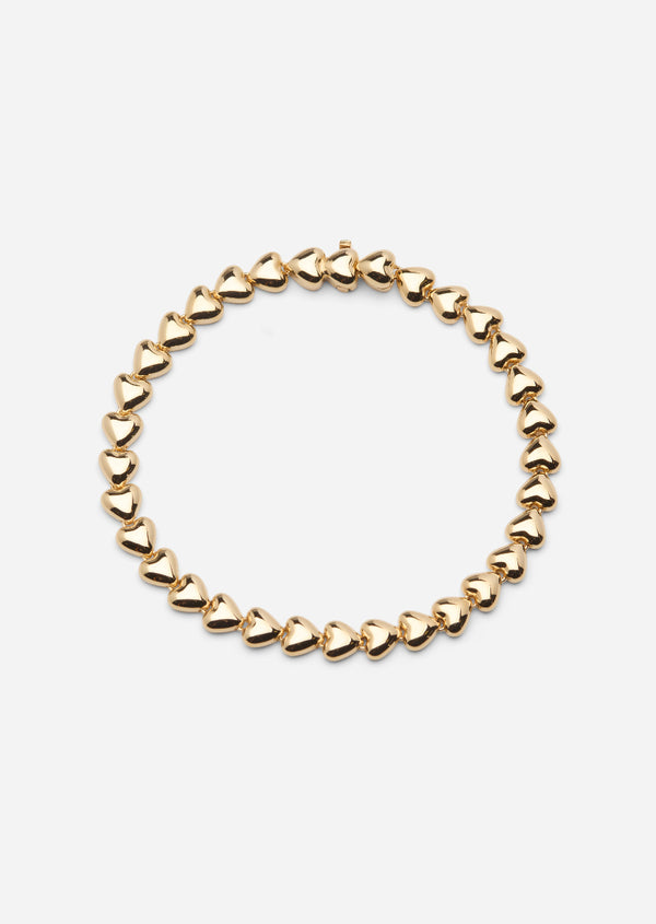Mille Coeurs Bracelet - Gold Vermeil