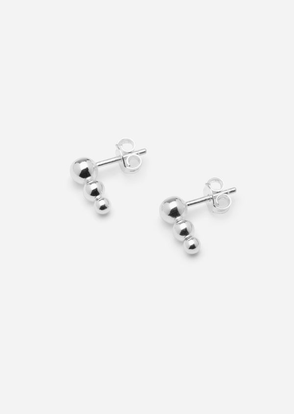 Météorite Studs - Sterling Silver