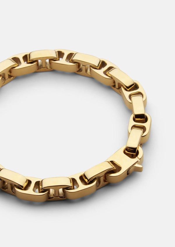Velo Chaîne Bracelet - Gold Plated
