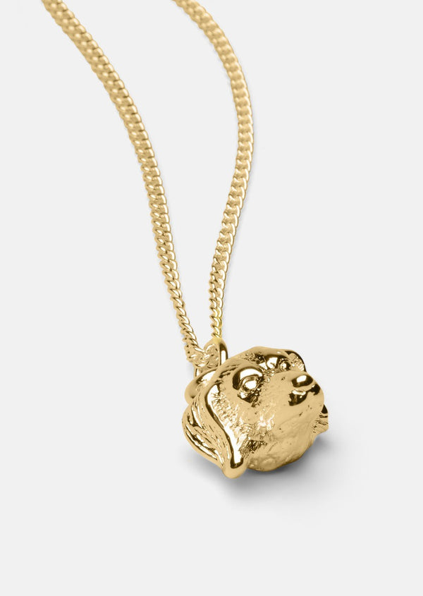 Dachshund Necklace - Gold Plated