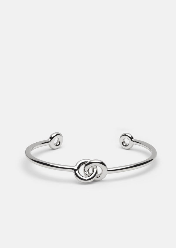 Lara Bohinc x Skultuna – Together Petit Cuff - Silver Plated