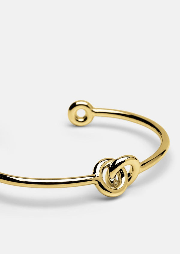 Lara Bohinc x Skultuna – Together Petit Cuff - Gold Plated
