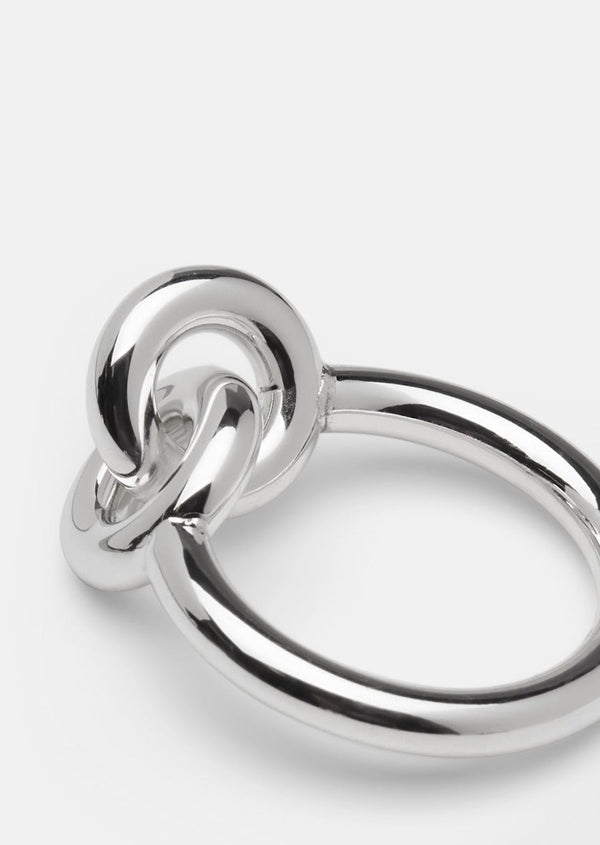 Lara Bohinc x Skultuna – Together Ring no.2 - Silver Plated