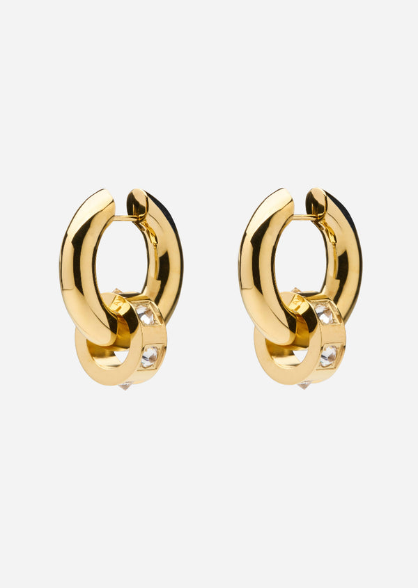 Hoop Earrings - Anneau - Gold Plated