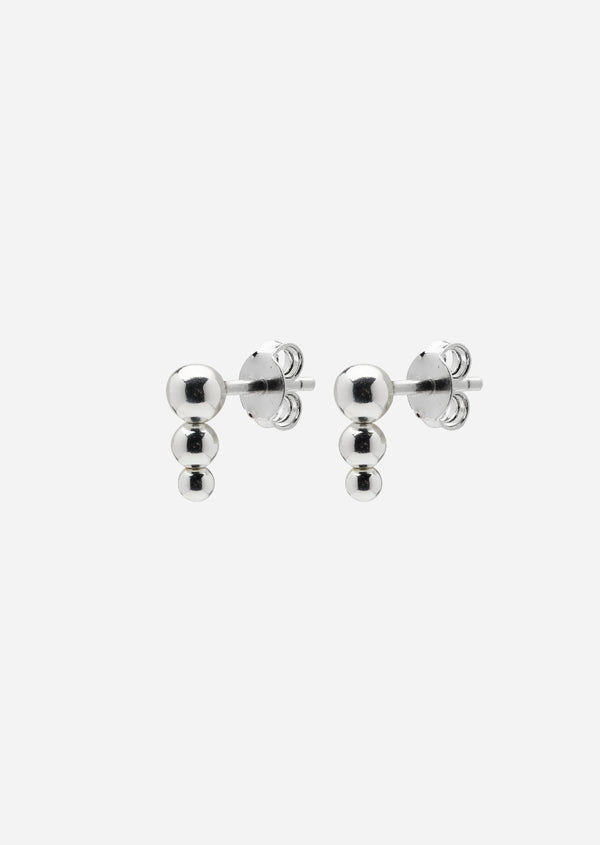 Météorite Studs - Sterling Silver