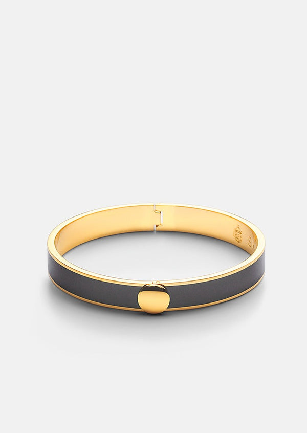 Enamel Bangle - Grey