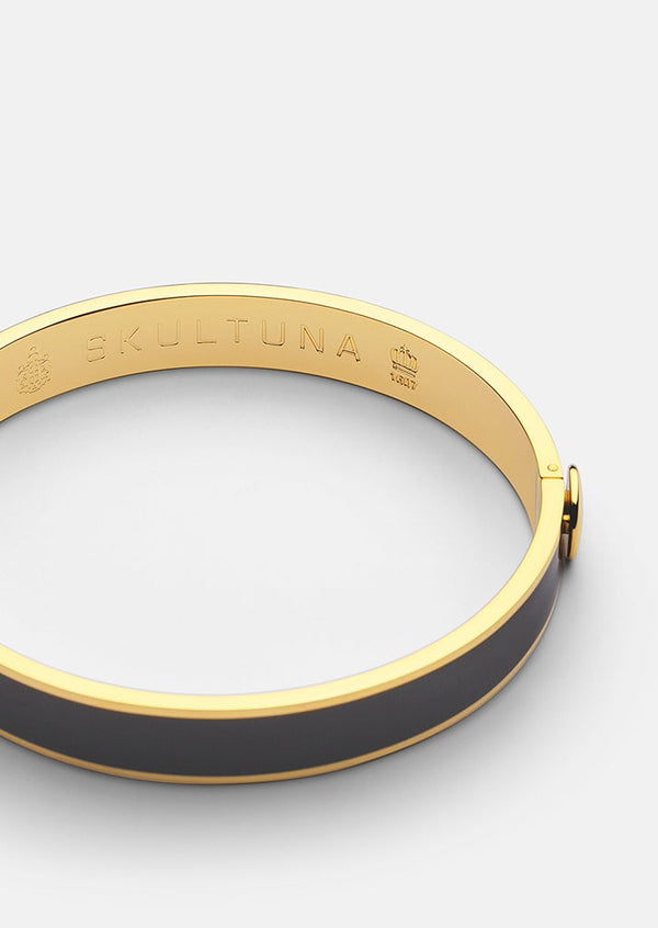 Enamel Bangle - Grey