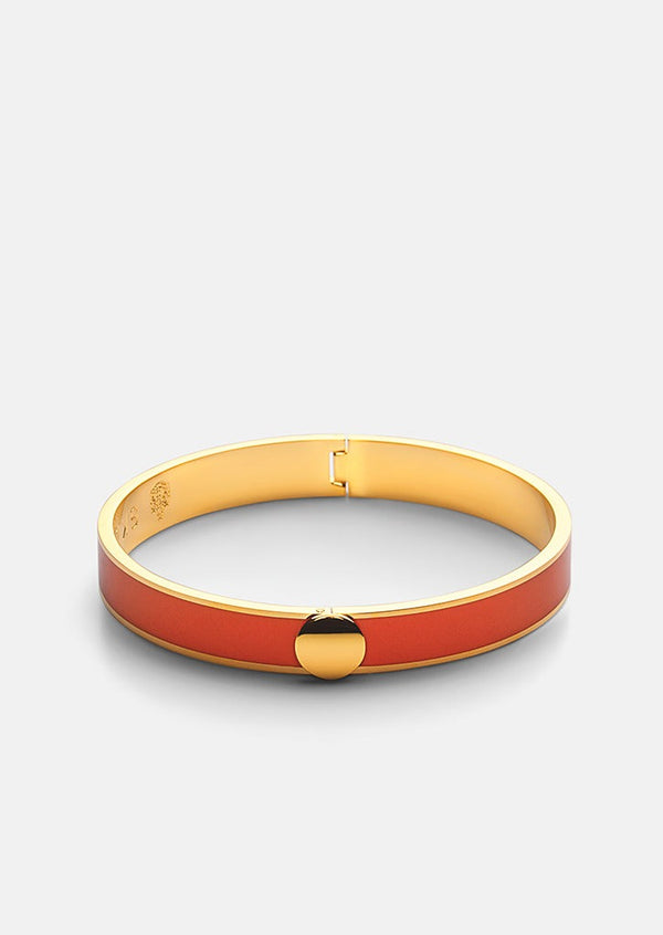 Enamel Bangle - Orange