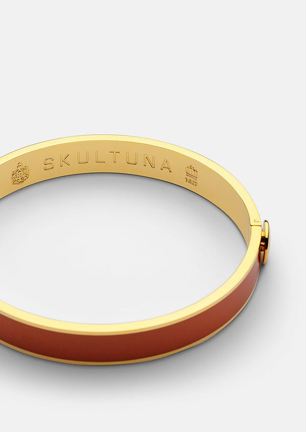 Enamel Bangle - Orange
