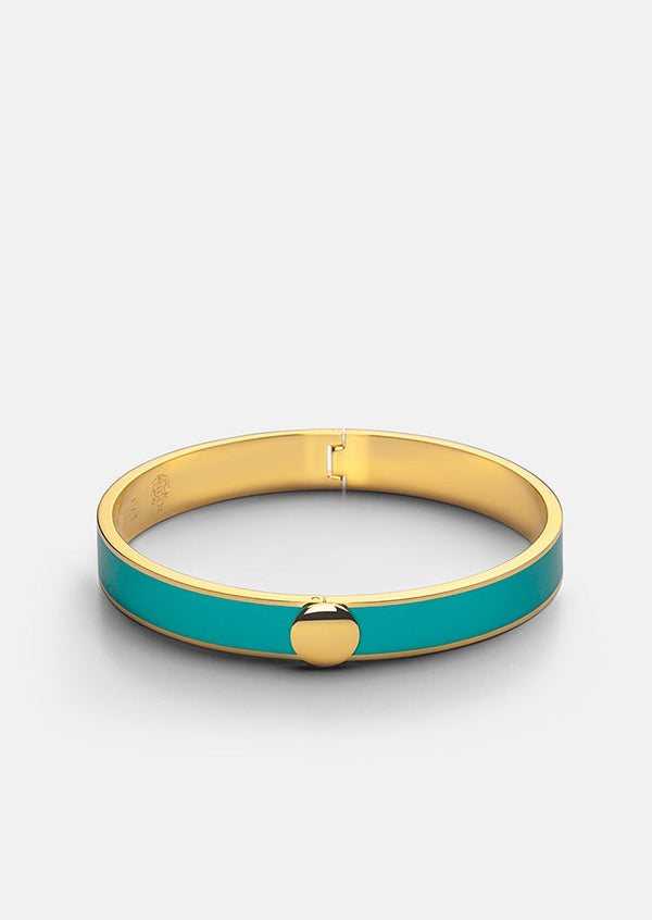 Enamel Bangle - Turquoise