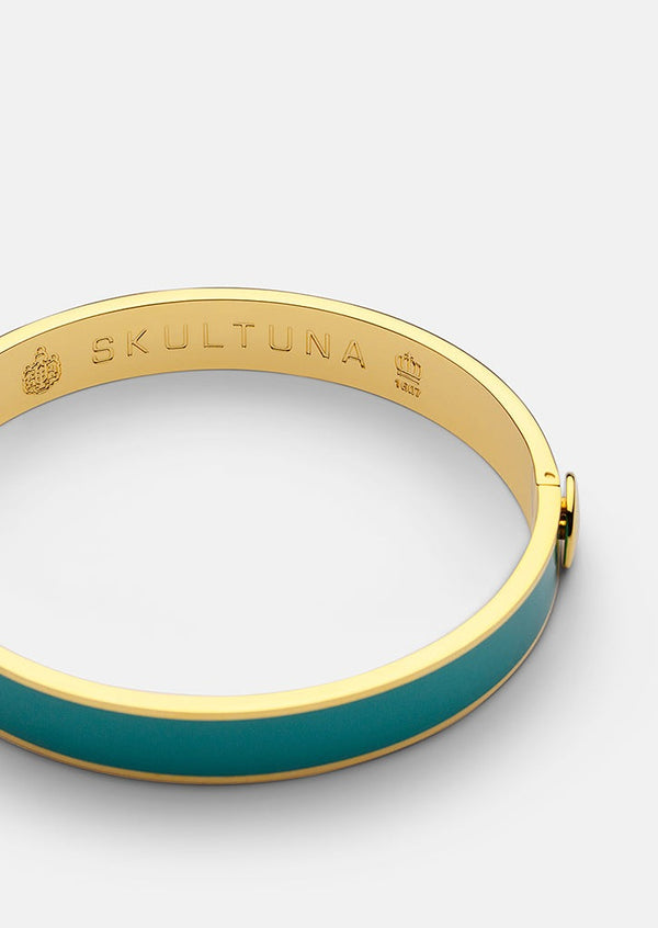 Enamel Bangle - Turquoise