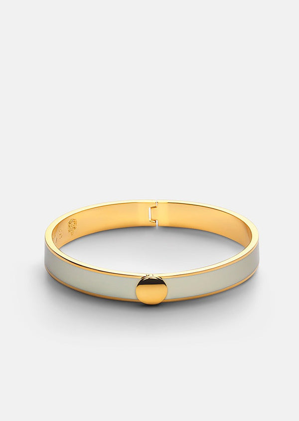 Enamel Bangle - White