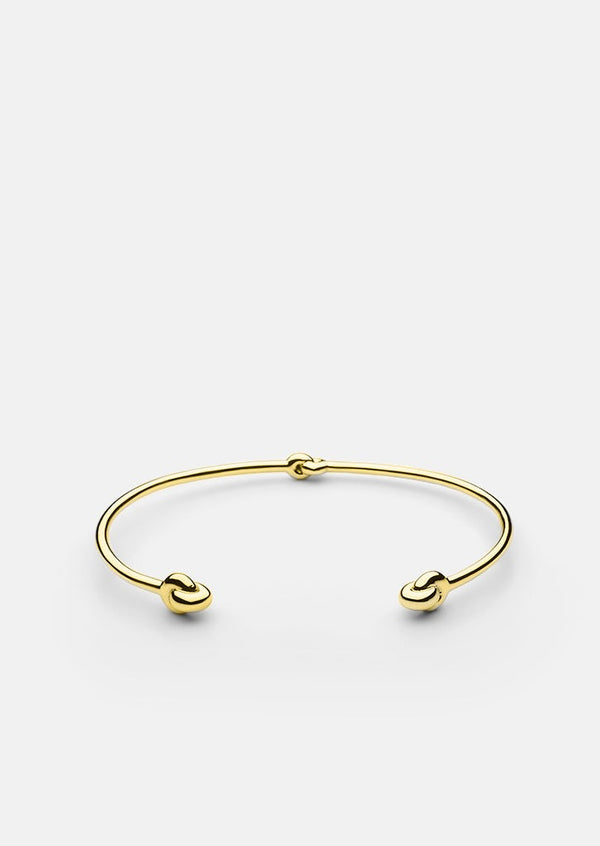 Knot Cuff - Gold Plated