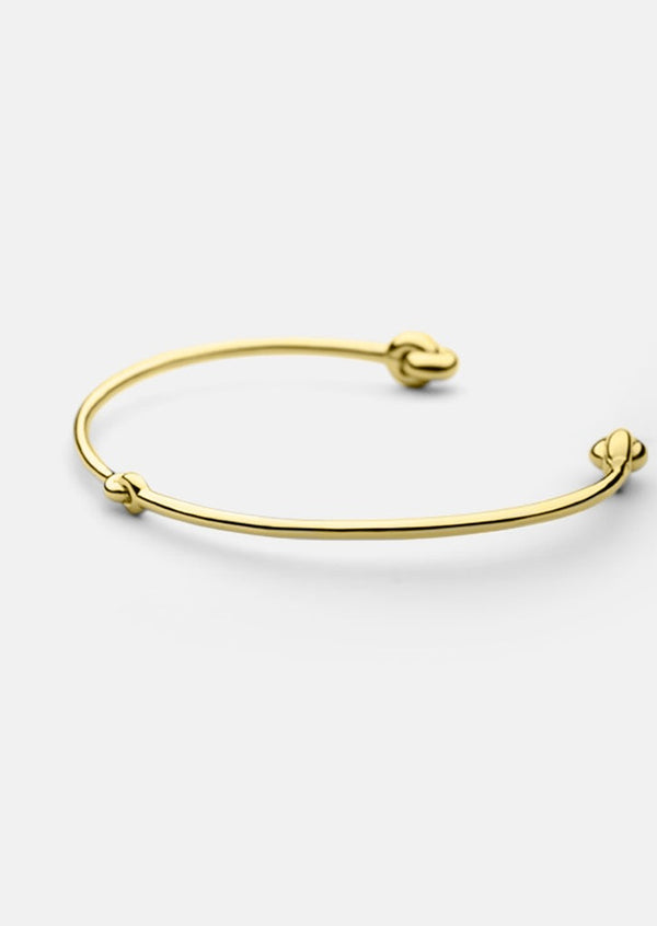 Knot Cuff - Gold Plated