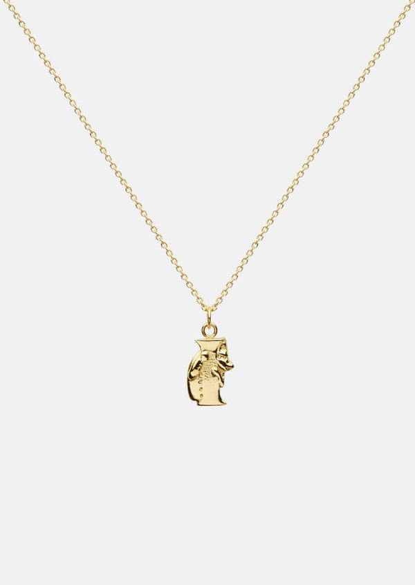 Moomin Alphabet - Gold Plated - I
