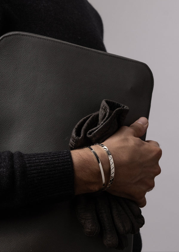 GTG Cuff - Silver Plated