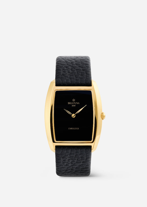 Carolus IX Black - Black Calf