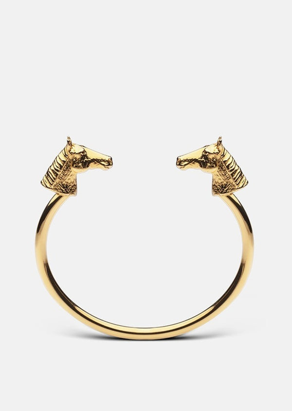 GTG Horse Cuff - Gold Plated
