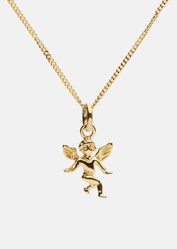 Angel Necklace - Gold Plated