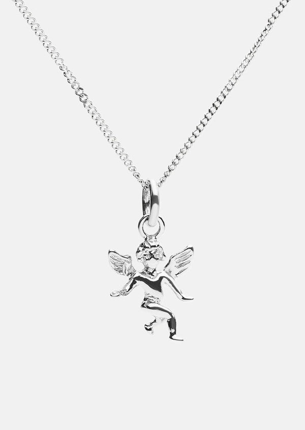 Angel Necklace - Silver Plated