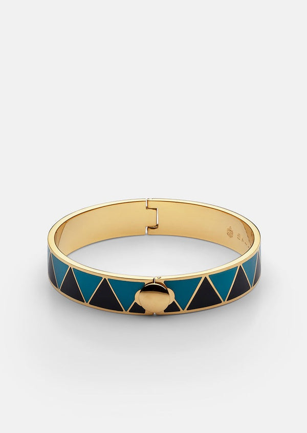 GTG Enamel Bracelet - Blue & Dark Blue