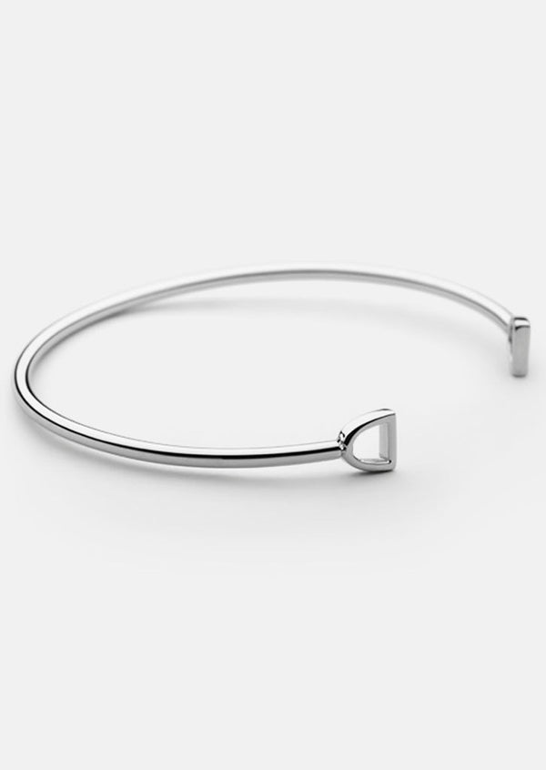 GTG Stirrup Cuff - Silver Plated