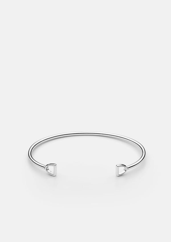 GTG Stirrup Cuff - Silver Plated