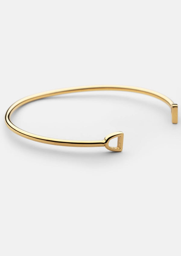 GTG Stirrup Cuff - Gold Plated