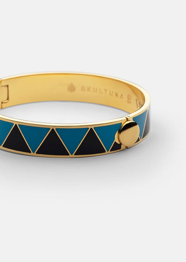 GTG Enamel Bracelet - Blue & Dark Blue