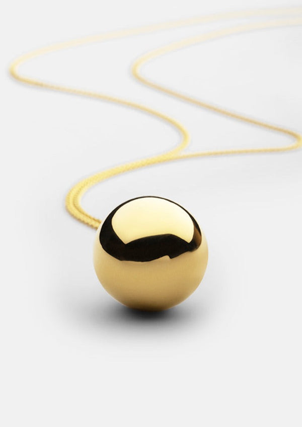 Ball Necklace - Gold Plated