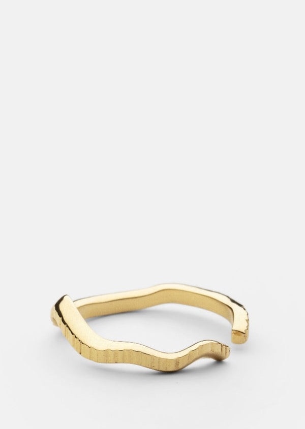 Chêne Raw Ring - Gold Plated