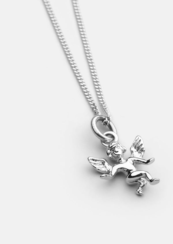 Angel Necklace - Silver Plated