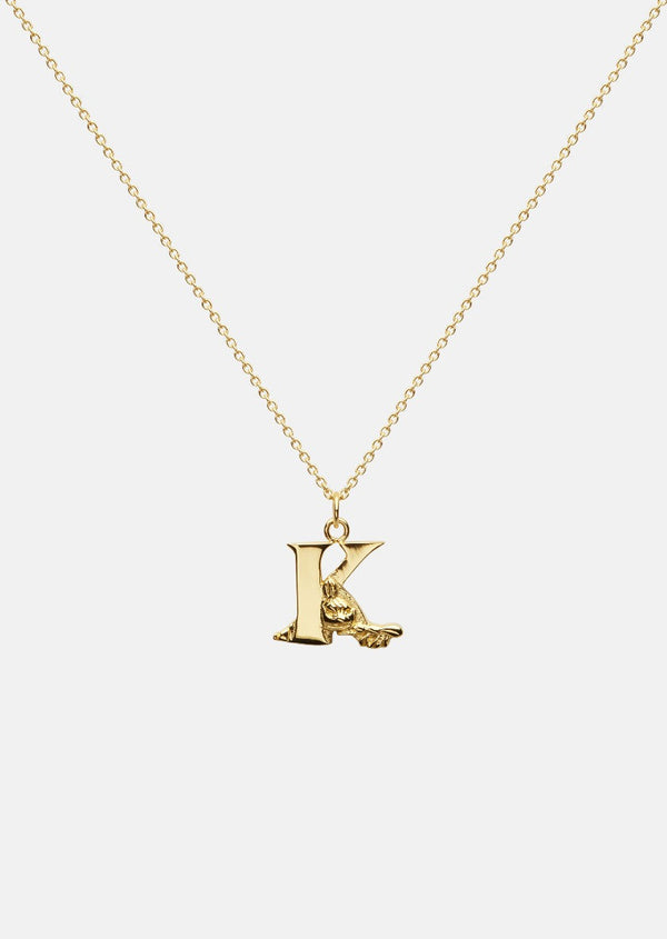 Moomin Alphabet - Gold Plated - K