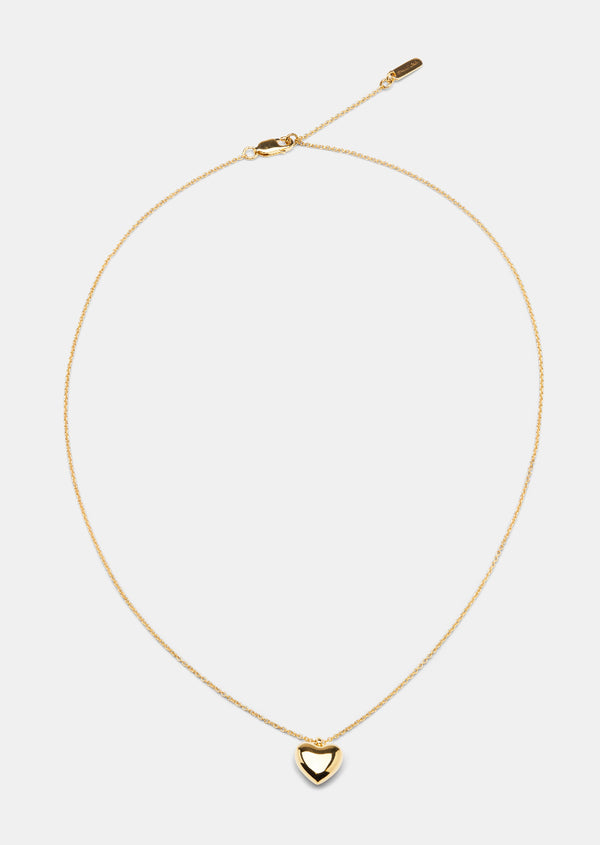Heart Necklace – Gold Vermeil