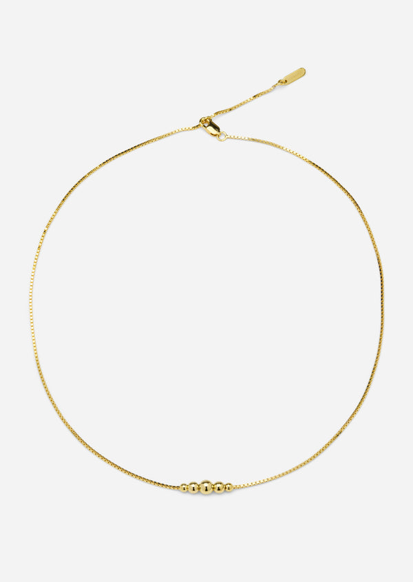Météorite Necklace – Gold Vermeil