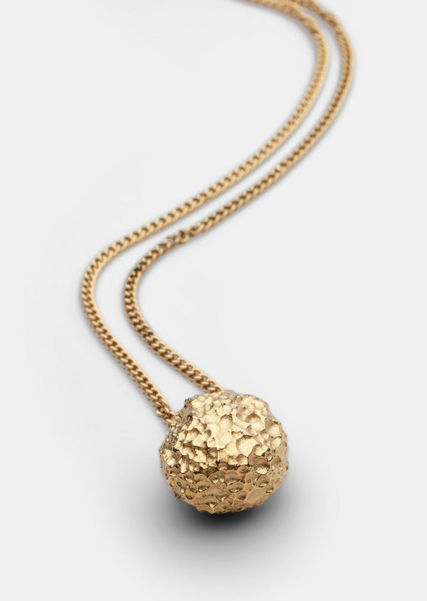 Necklace - Opaque Objects - Gold Plated