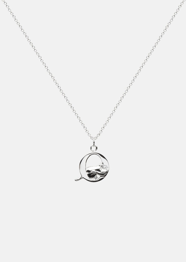 Moomin Alphabet - Silver Plated - O