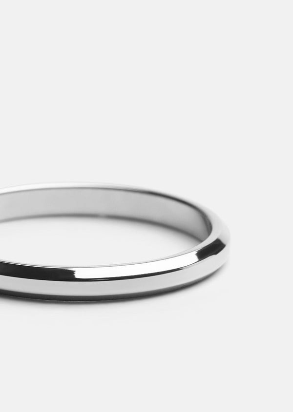 Skultuna Icon Ring Thin - Silver Plated