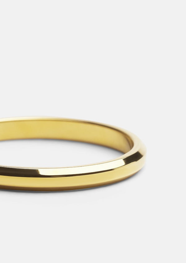 Skultuna Icon Ring Thin - Gold Plated