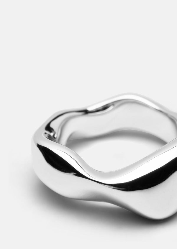 Chunky Petit Ring - Silver Plated
